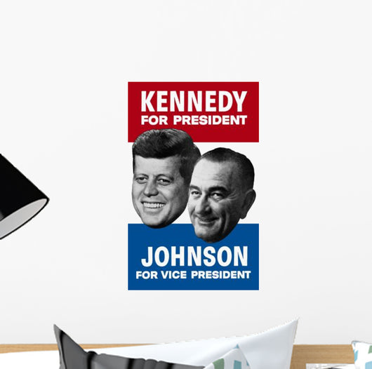 Vintage Election Poster Showing Wall Decal