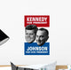Vintage Election Poster Showing Wall Decal