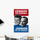 Vintage Election Poster Showing Wall Decal