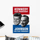 Vintage Election Poster Showing Wall Decal