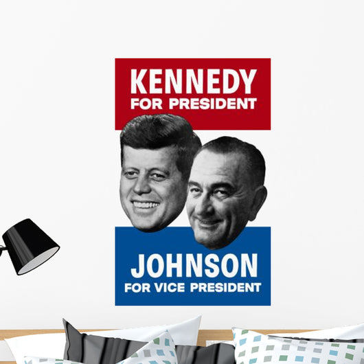 Vintage Election Poster Showing Wall Decal