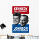 Vintage Election Poster Showing Wall Decal