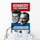 Vintage Election Poster Showing Wall Decal