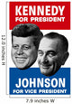 Vintage Election Poster Showing Wall Decal