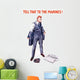 Vintage Ww1 Poster Man Wall Decal