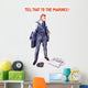 Vintage Ww1 Poster Man Wall Decal