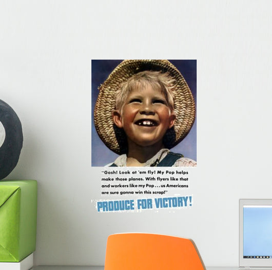 Vintage World War Ii Wall Decal Design 7
