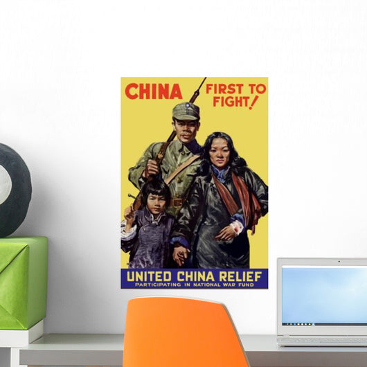 Vintage World War Ii Wall Decal Design 6