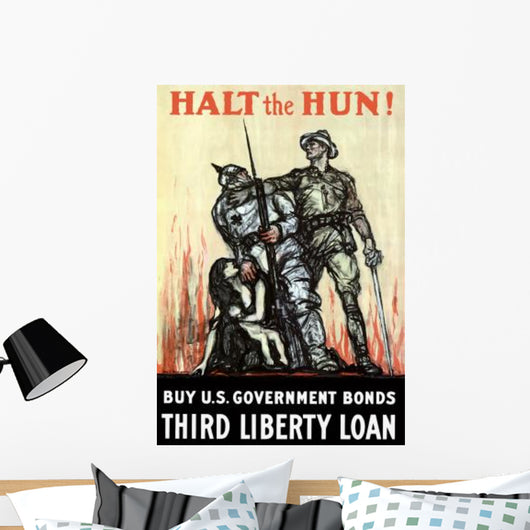Vintage World War I Wall Decal Design 2