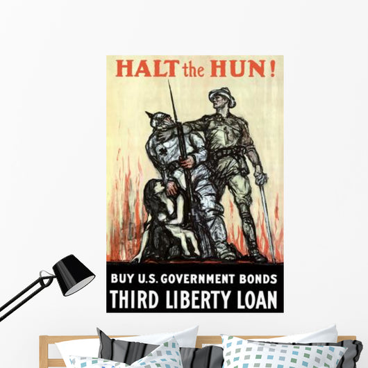 Vintage World War I Wall Decal Design 2