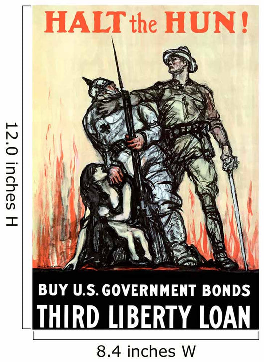Vintage World War I Wall Decal Design 2