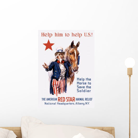 Vintage World War I Wall Decal Design 1