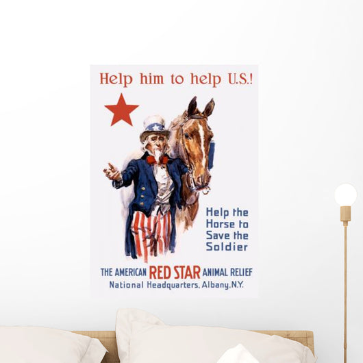 Vintage World War I Wall Decal Design 1