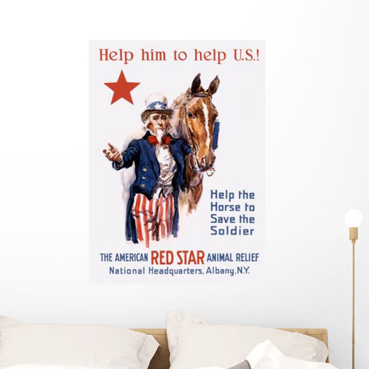 Vintage World War I Wall Decal Design 1