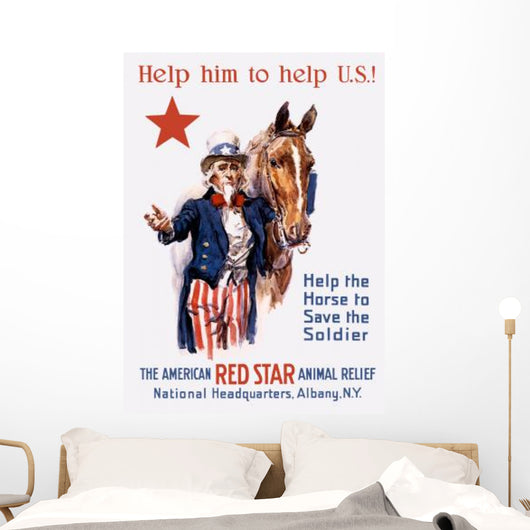Vintage World War I Wall Decal Design 1