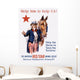 Vintage World War I Wall Decal Design 1