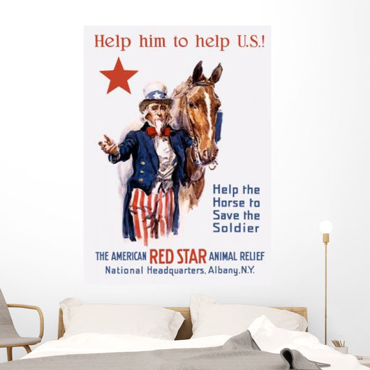 Vintage World War I Wall Decal Design 1