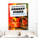 Vintage Ww2 Poster Showing Wall Decal