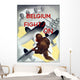 Vintage Wwii Poster German Wall Decal