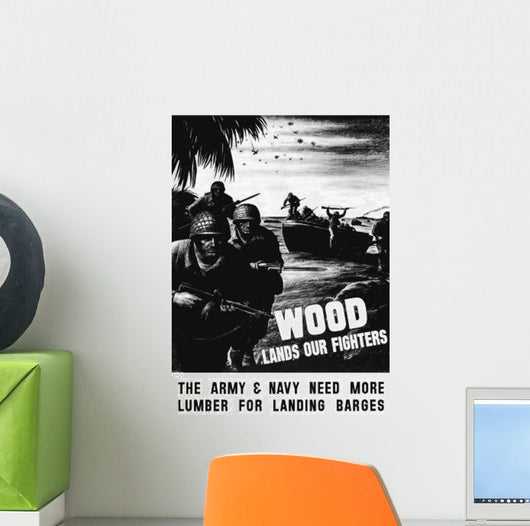 Vintage World War Ii Wall Decal Design 3