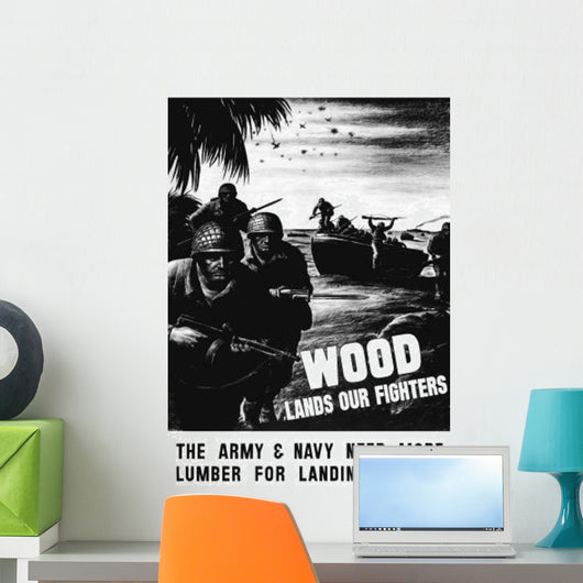 Vintage World War Ii Wall Decal Design 3