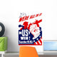 Vintage World War Ii Wall Decal Design 2