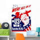 Vintage World War Ii Wall Decal Design 2