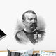Vintage Civil War Portrait Wall Decal Design 2