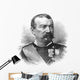 Vintage Civil War Portrait Wall Decal Design 2