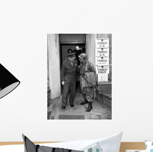 Vintage Wwii Photo General Wall Decal