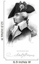 Digitally Restored Revolutionary War Wall Decal