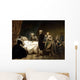 Vintage American History Print Wall Decal