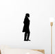 Silhouette President Thomas Jefferson Wall Decal