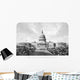 Vintage Architecture Print United Wall Decal