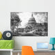 Digitally Restored Vintage Print Wall Decal Design 1