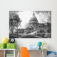 Digitally Restored Vintage Print Wall Decal Design 1