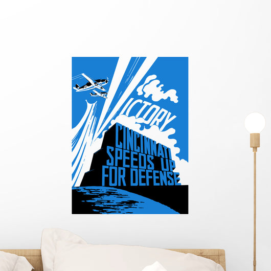 Vintage World War Ii Wall Decal Design 10