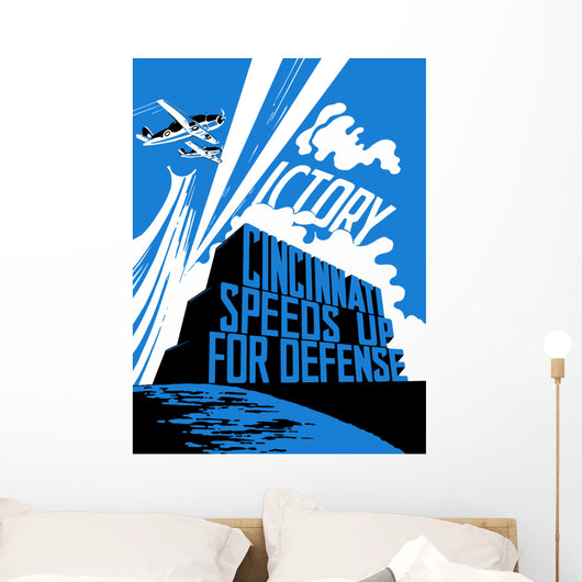 Vintage World War Ii Wall Decal Design 10
