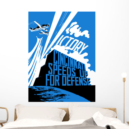 Vintage World War Ii Wall Decal Design 10