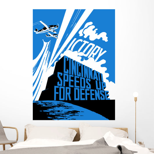 Vintage World War Ii Wall Decal Design 10