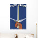 Vintage Wpa Propaganda Poster Wall Decal Design 2
