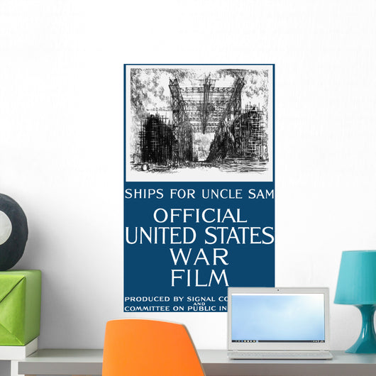 Vintage World War I Wall Decal Design 3