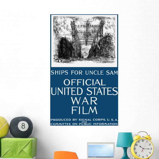 Vintage World War I Wall Decal Design 3