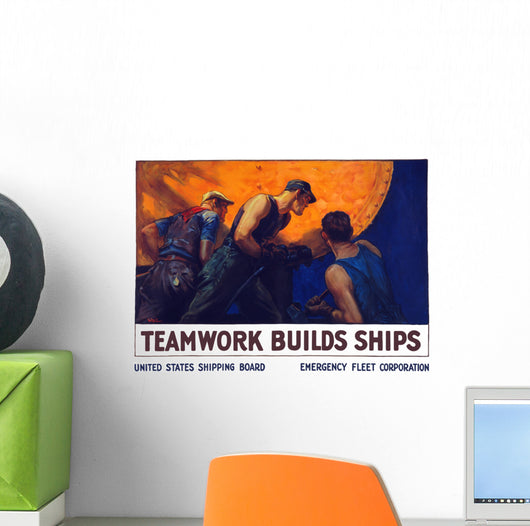 World War Ii Propaganda Wall Decal Design 9