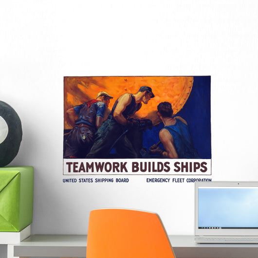 World War Ii Propaganda Wall Decal Design 9