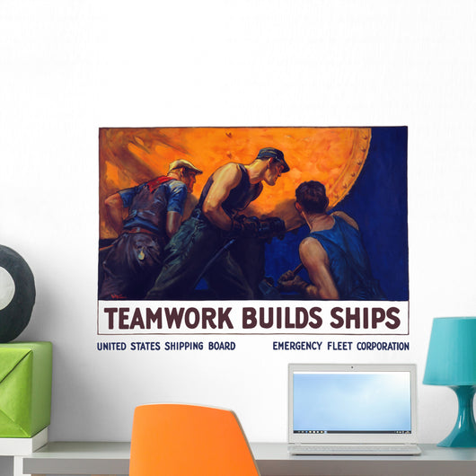 World War Ii Propaganda Wall Decal Design 9