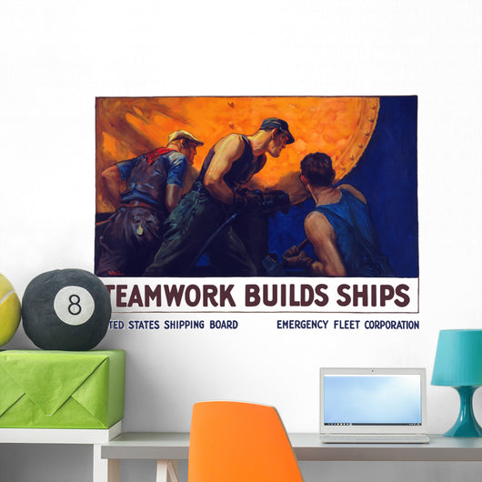 World War Ii Propaganda Wall Decal Design 9