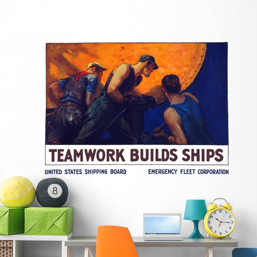 World War Ii Propaganda Wall Decal Design 9