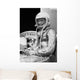 Digitally Restored Photo Astronaut Wall Decal