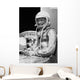 Digitally Restored Photo Astronaut Wall Decal
